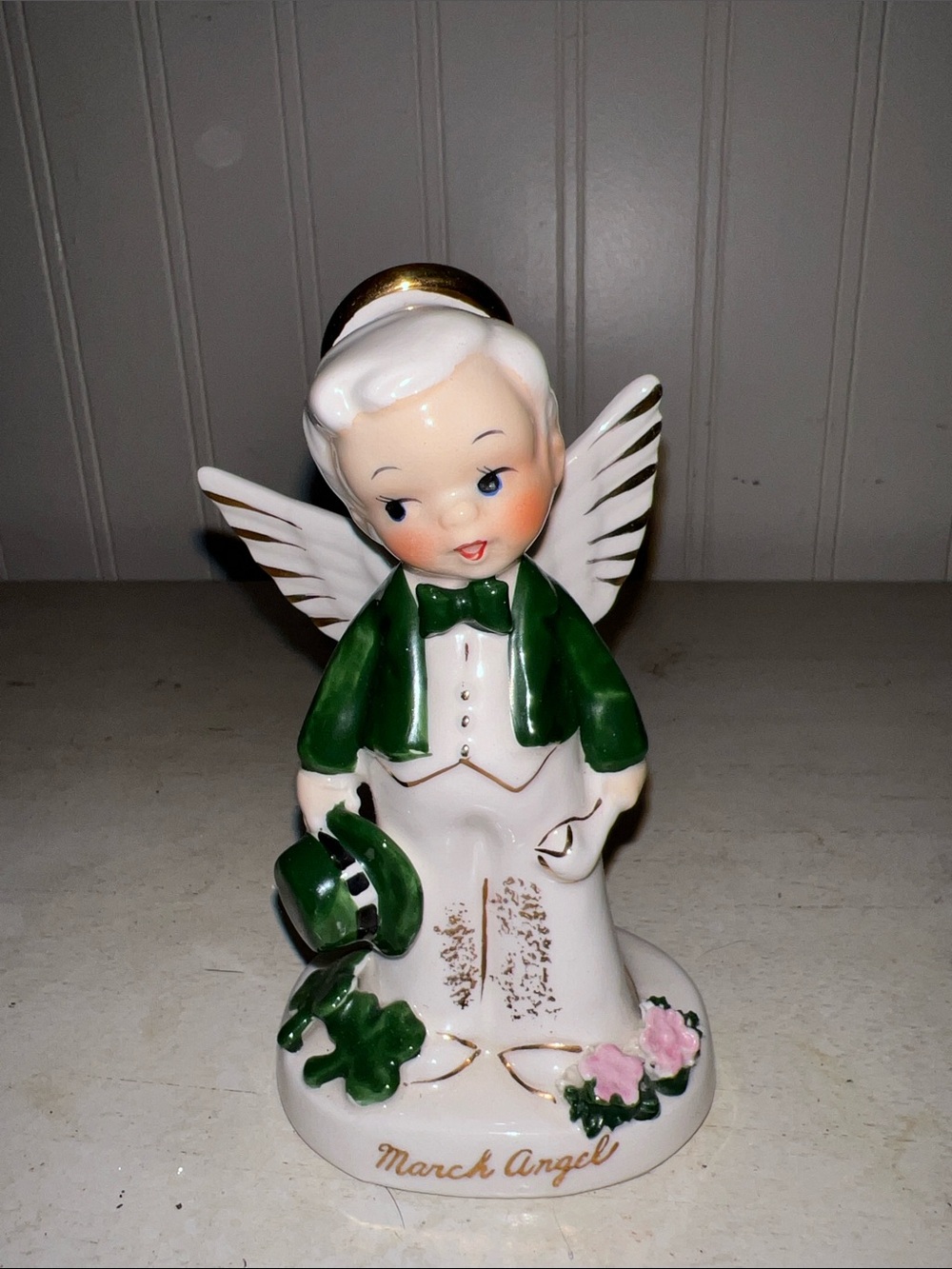 Vintage 1956 NAPCO March Angel Boy * St Patrick’s Day Japan